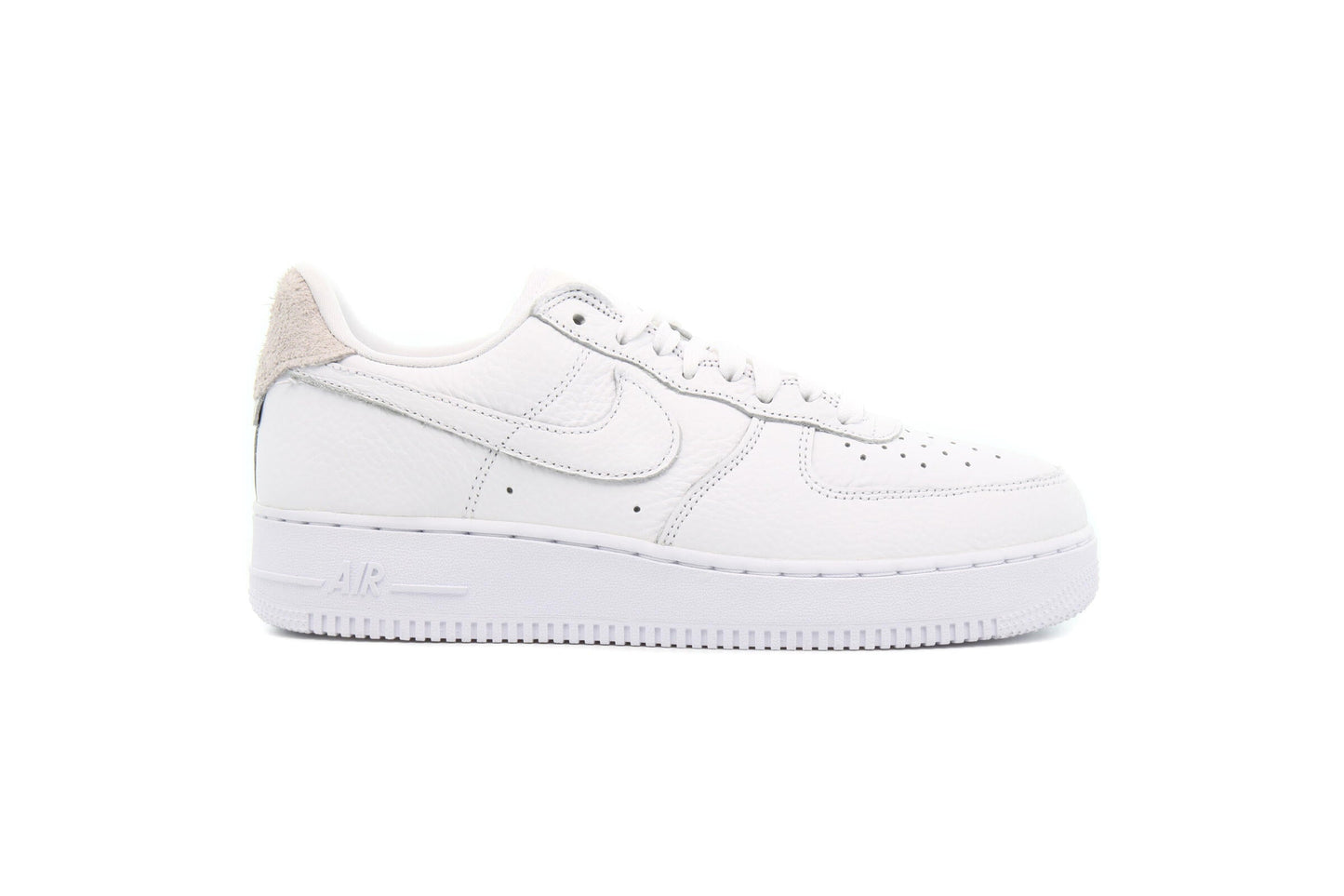 Exclusive Nike AIR FORCE 1 '07 CRAFT "WHITE" — 3.5 — Front View