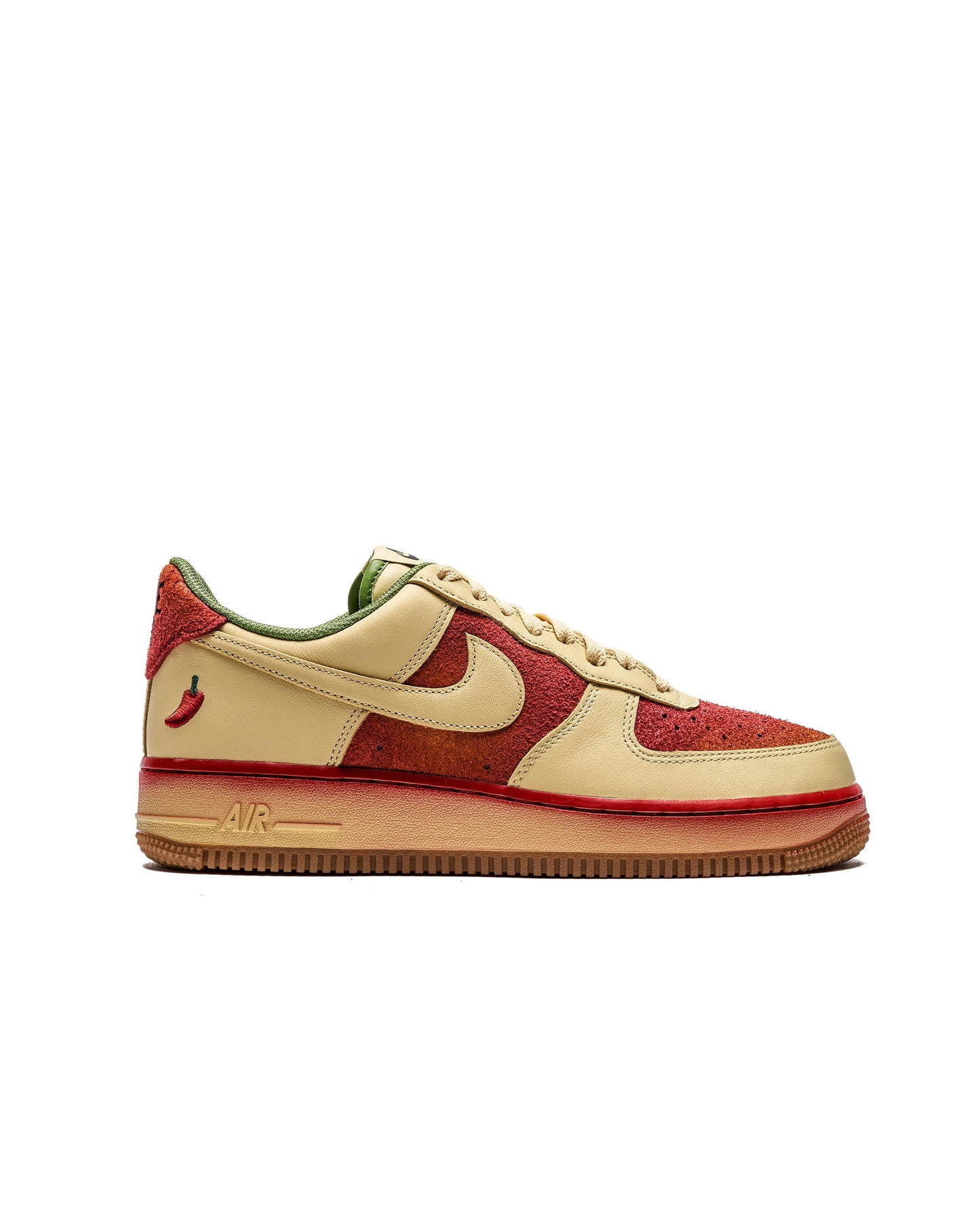 Exclusive Nike AIR FORCE 1 '07 "Chilli Pepper" — 3 — Front View
