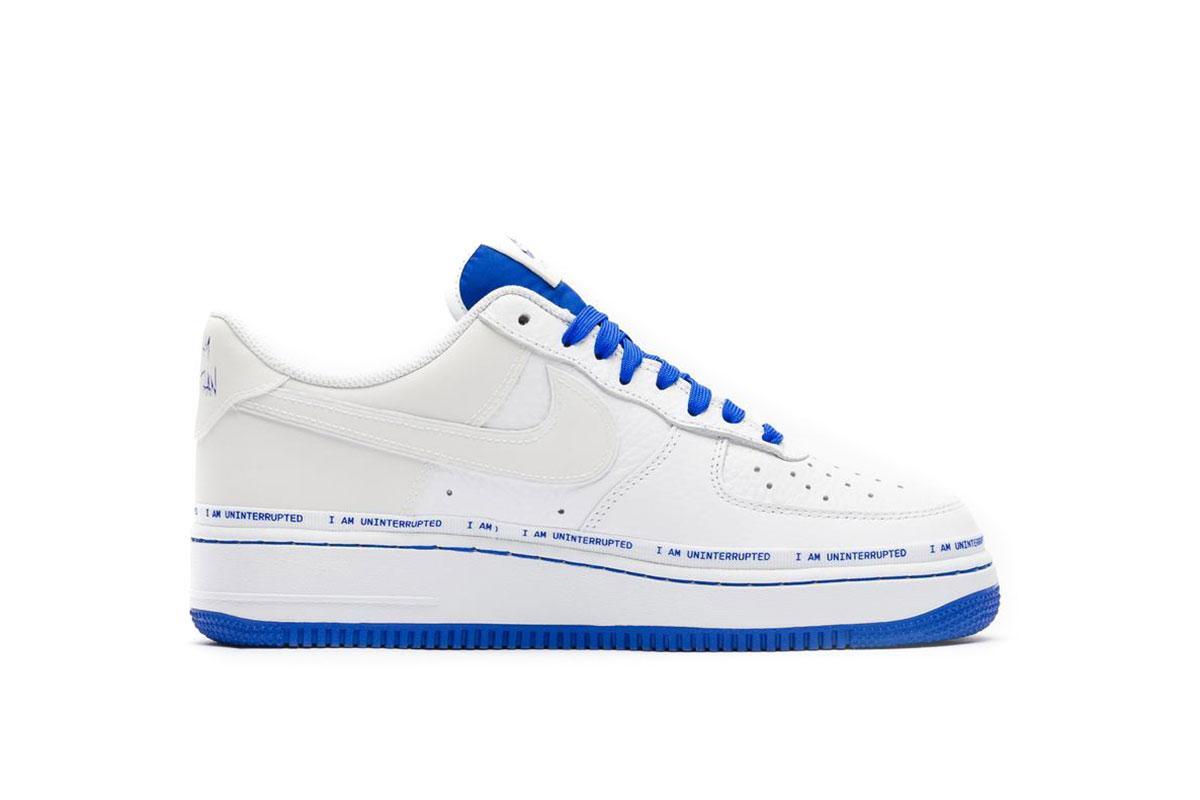 Exclusive Nike Air Force 1 '07 MTAA QS "White" — 3.5 — Front View
