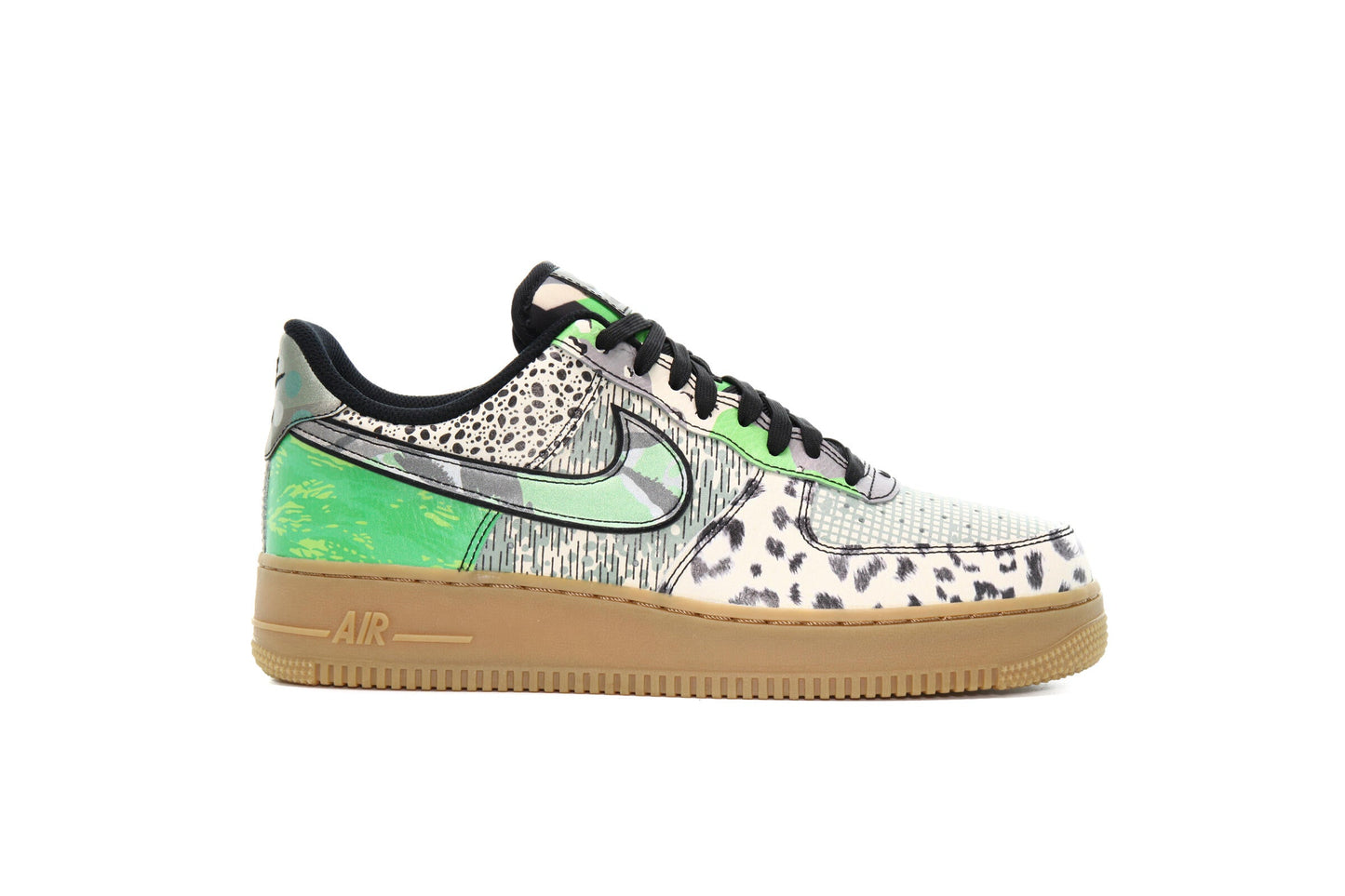 Exclusive Nike AIR FORCE 1 '07 QS "City Of Dreams" — 3.5 — Front View