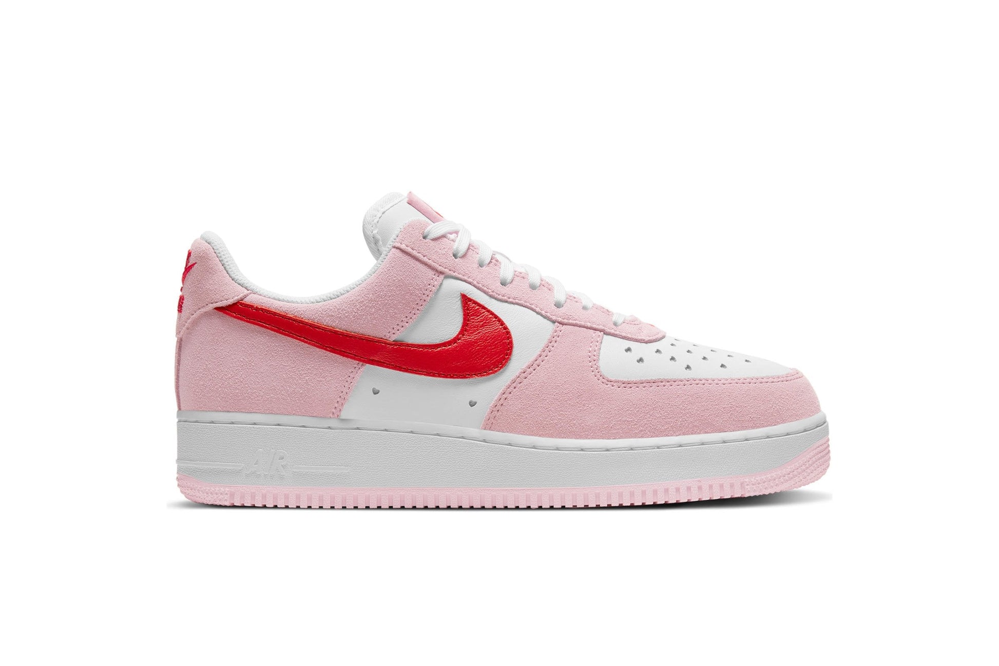 Exclusive Nike AIR FORCE 1 '07 "VALENTINES DAY" — 3.5 — Front View