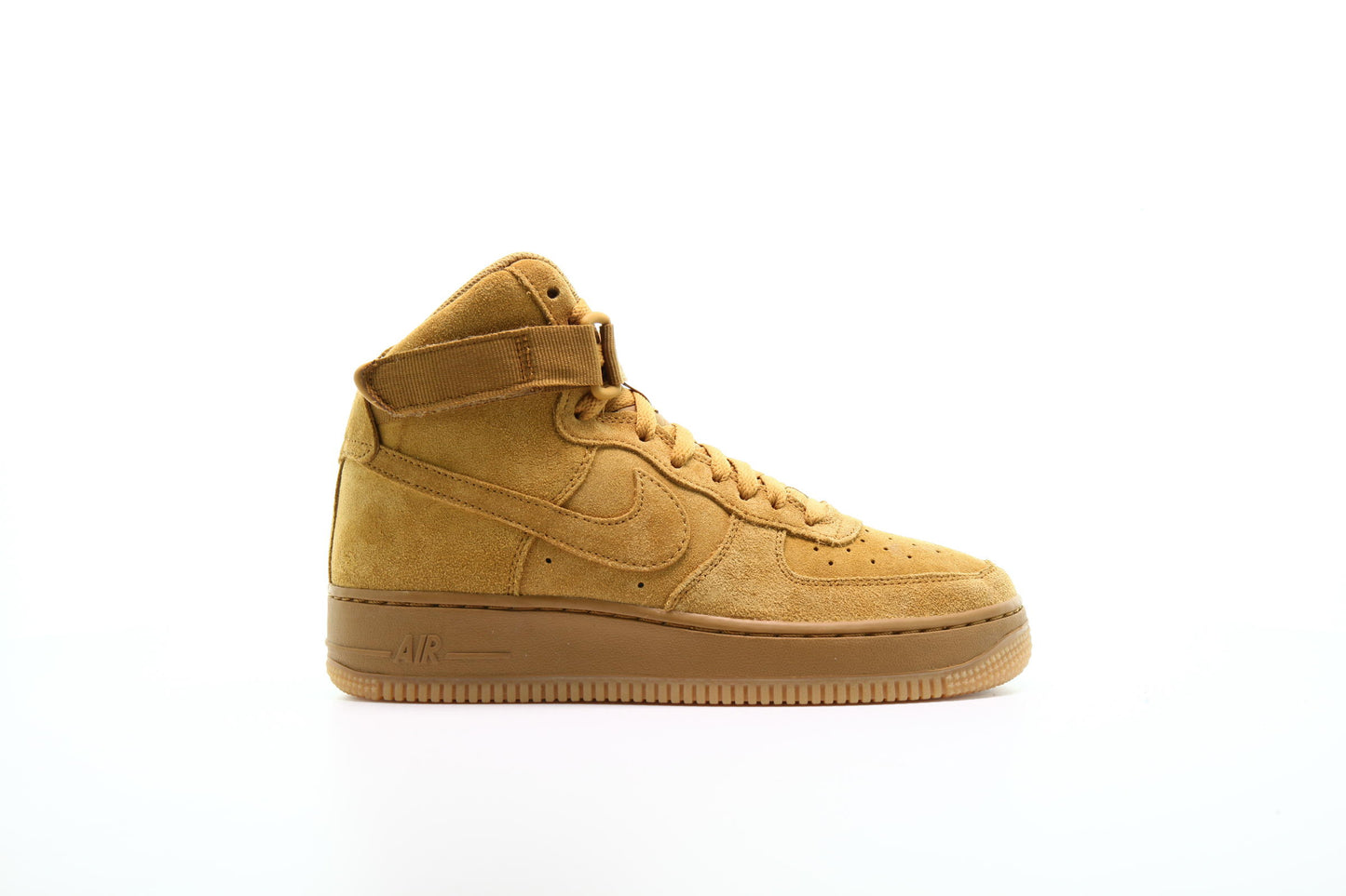 Exclusive Nike Air Force 1 High LV8 (GS) "Wheat" — 3.5Y — Front View