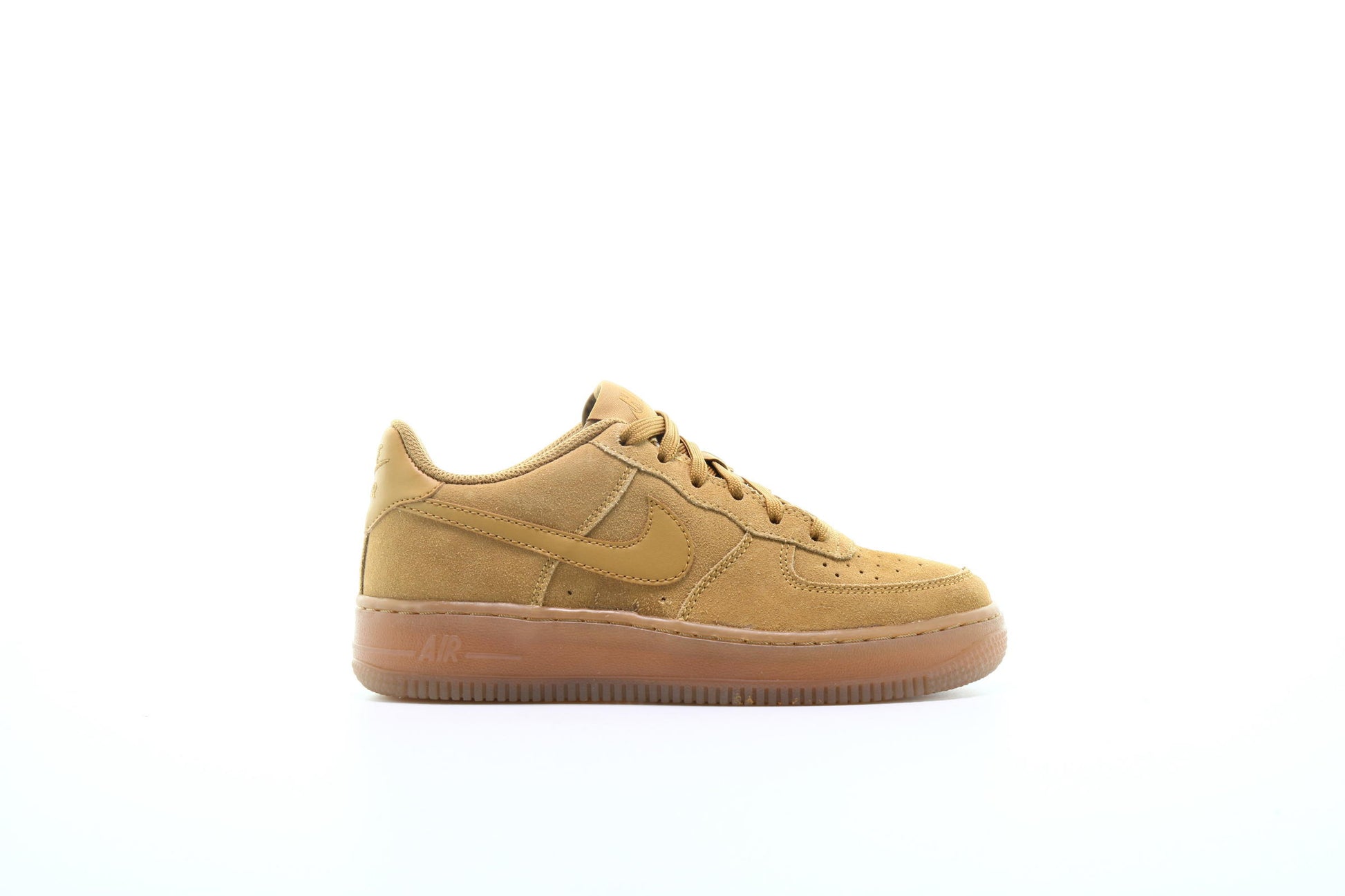 Exclusive Nike Air Force 1 LV 8 3 (GS) "Wheat" — 3.5Y — Front View