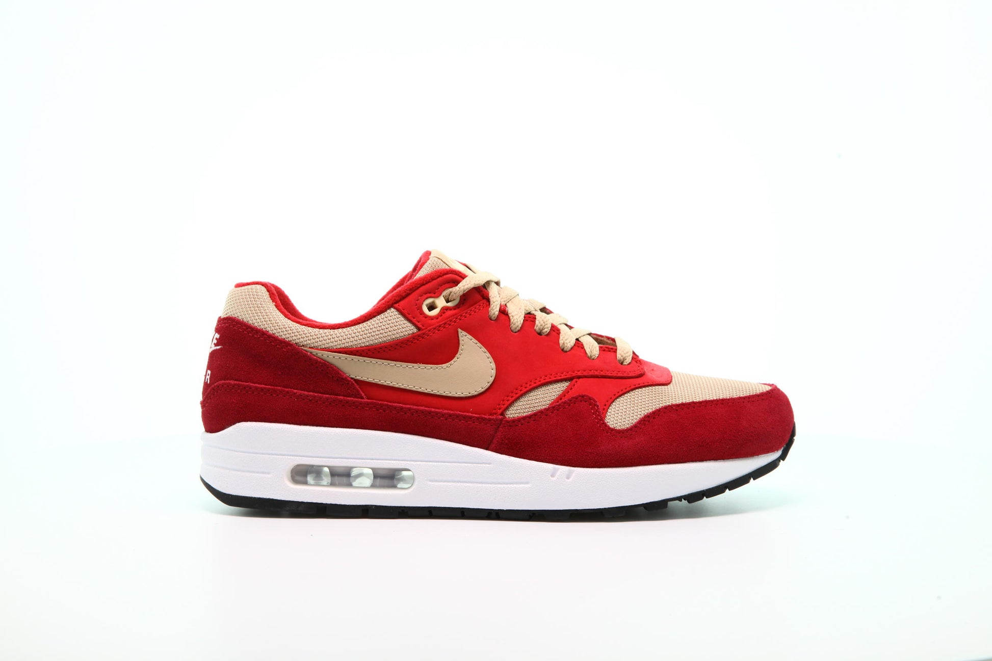 Exclusive Nike Air Max 1 Premium Retro "Red Curry" — 3.5 — Front View