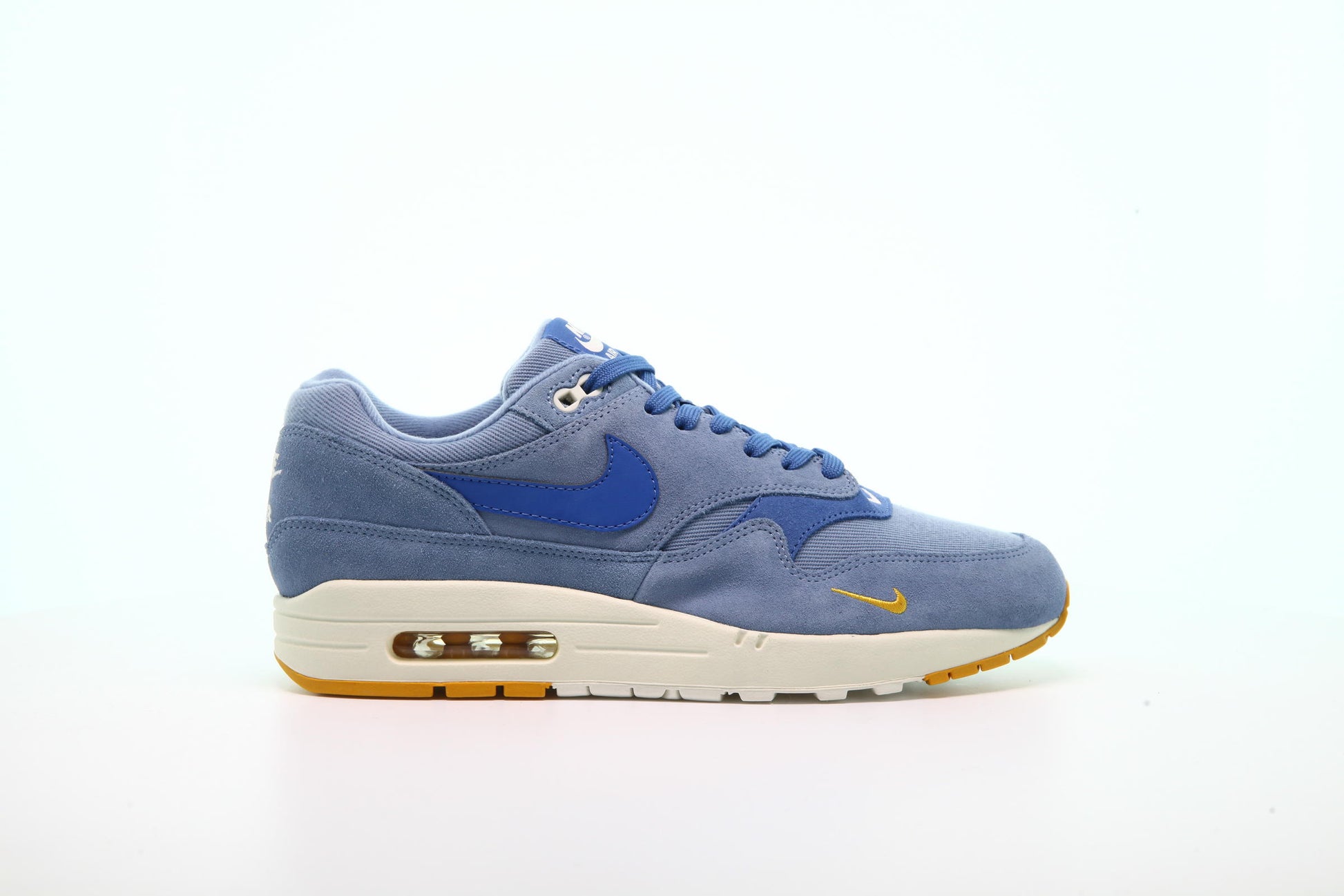 Exclusive Nike Air Max 1 Premium "Work Blue" — 3.5 — Front View