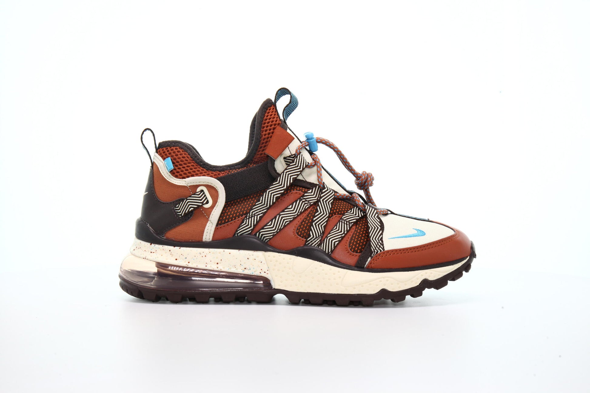 Exclusive Nike Air Max 270 Bowfin "Dark Russet" — 3.5 — Front View