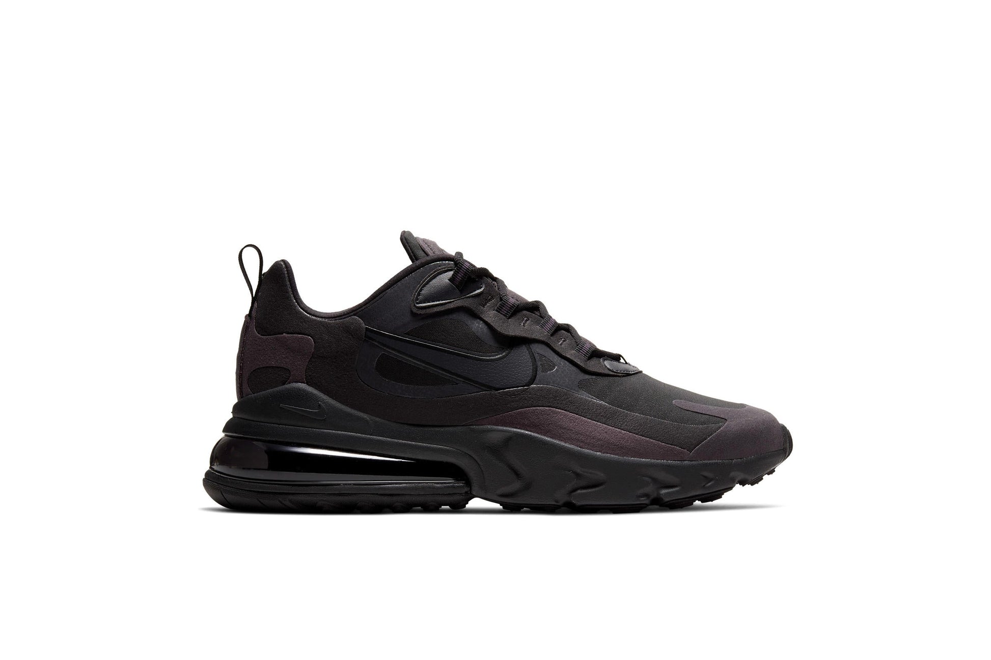 Exclusive Nike AIR MAX 270 REACT "BLACK" — 3.5 — Front View