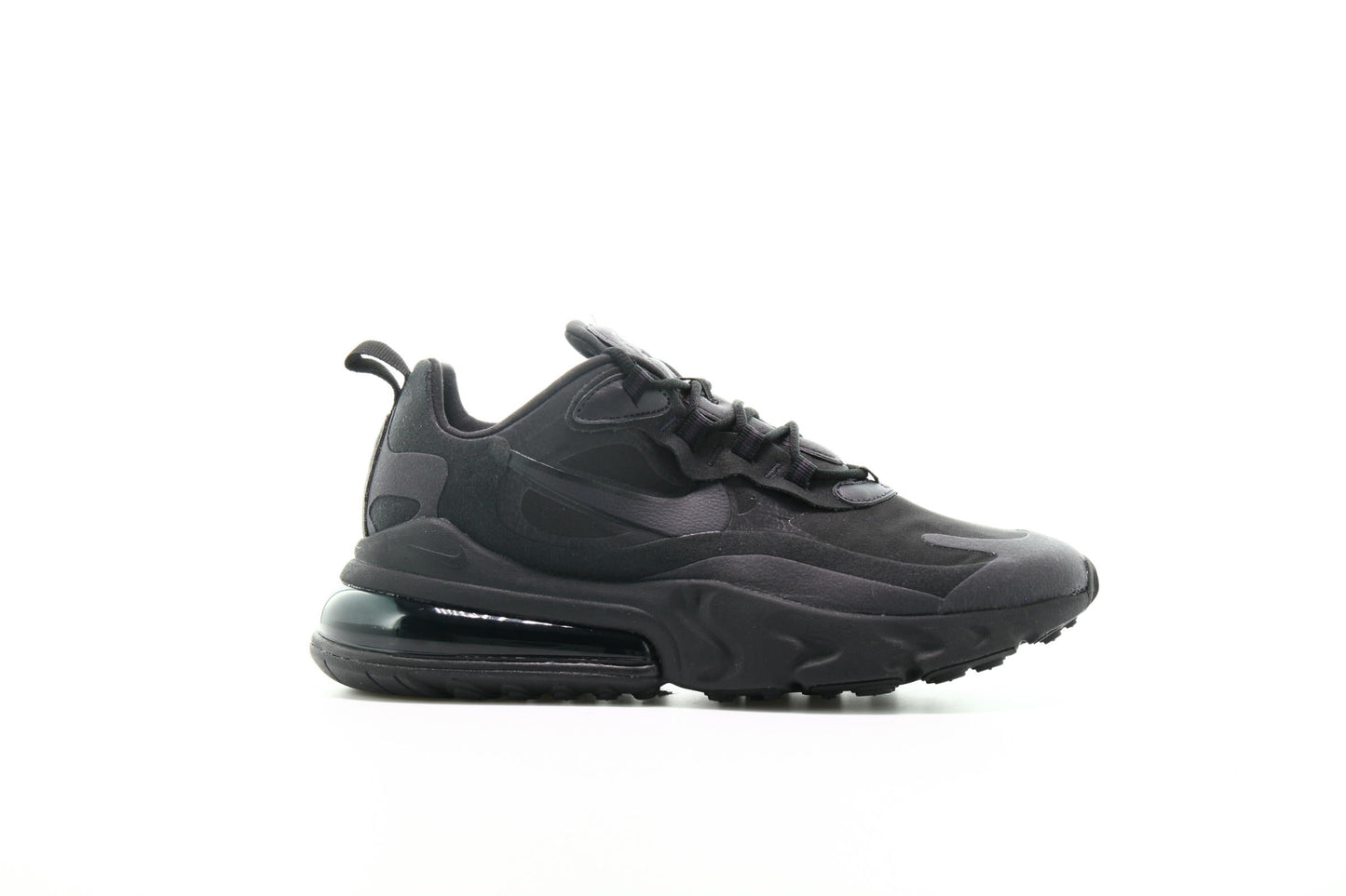 Exclusive Nike Air Max 270 React "Black" — 3.5 — Front View