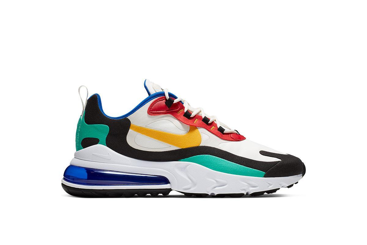 Exclusive Nike Air Max 270 React "Bauhaus" — 3.5 — Front View