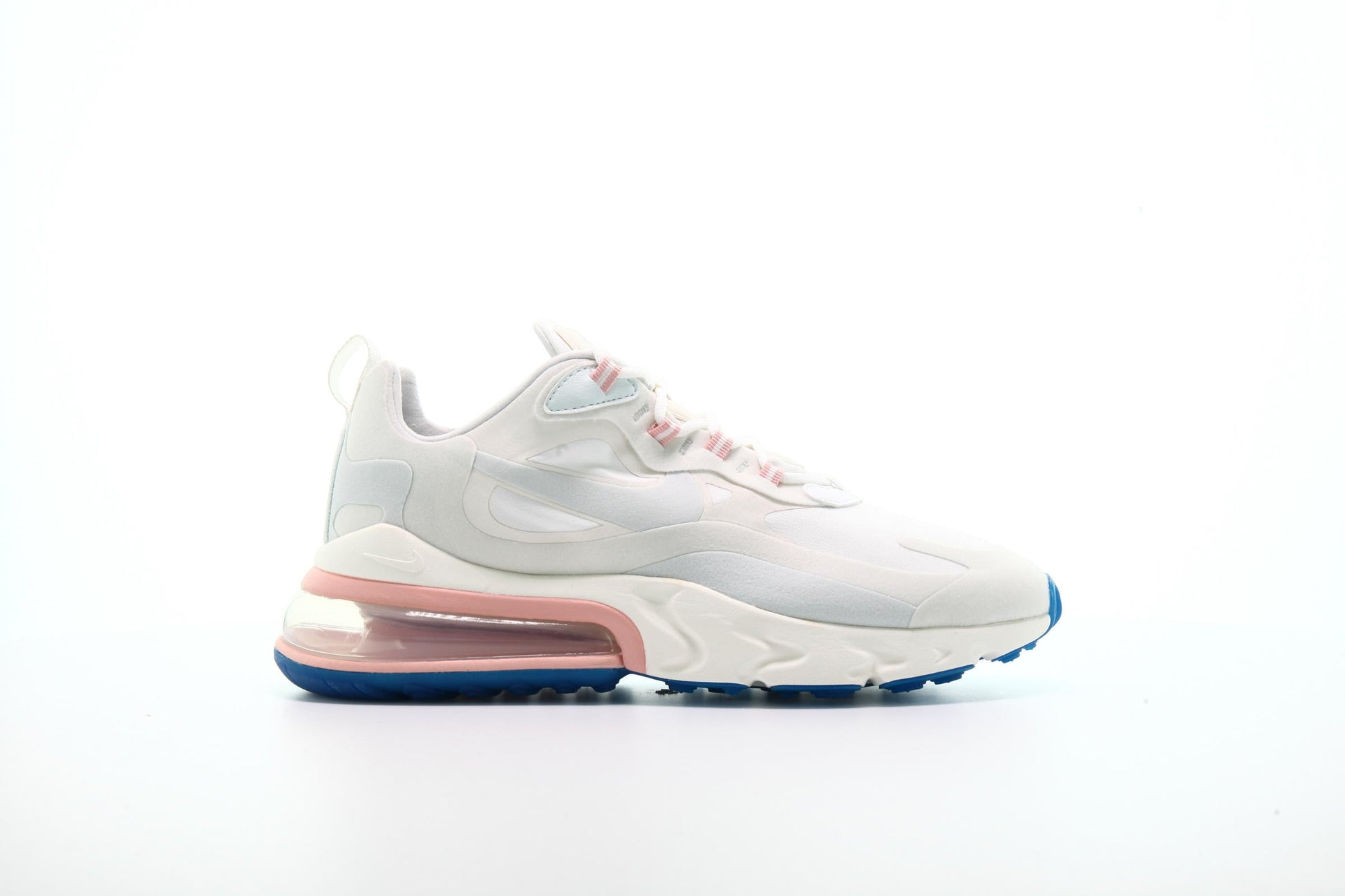Exclusive Nike Air Max 270 React "Summit White" — 3.5 — Front View