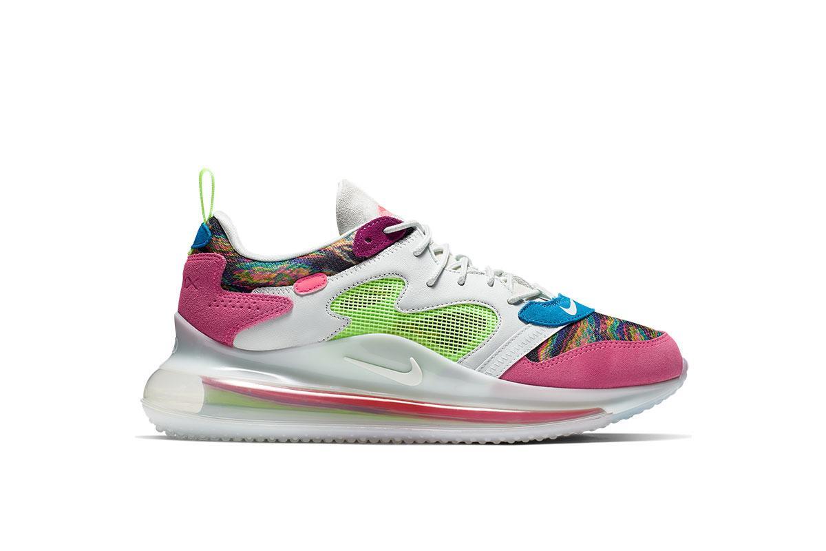 Exclusive Nike Air Max 720 OBJ "Multicolor" — 3.5 — Front View