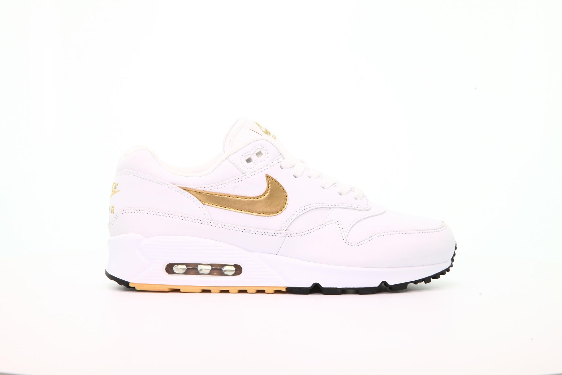 Exclusive Nike Air Max 90/1 "Metallic Gold" — 3.5 — Front View