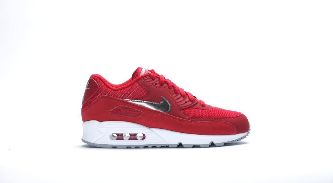 Exclusive Nike Air MAx 90 Essential "Red n White" — 3.5 — Front View