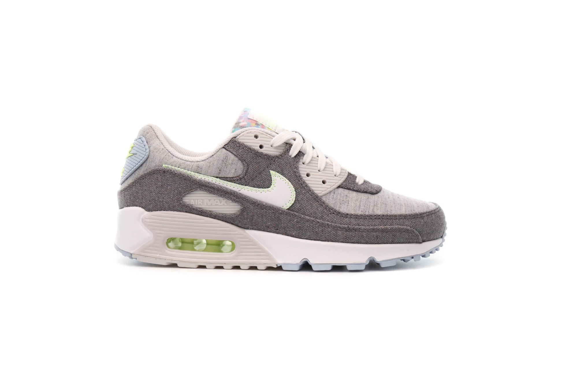 Exclusive Nike AIR MAX 90 NRG "RECYCLED CANVAS" — 3.5 — Front View