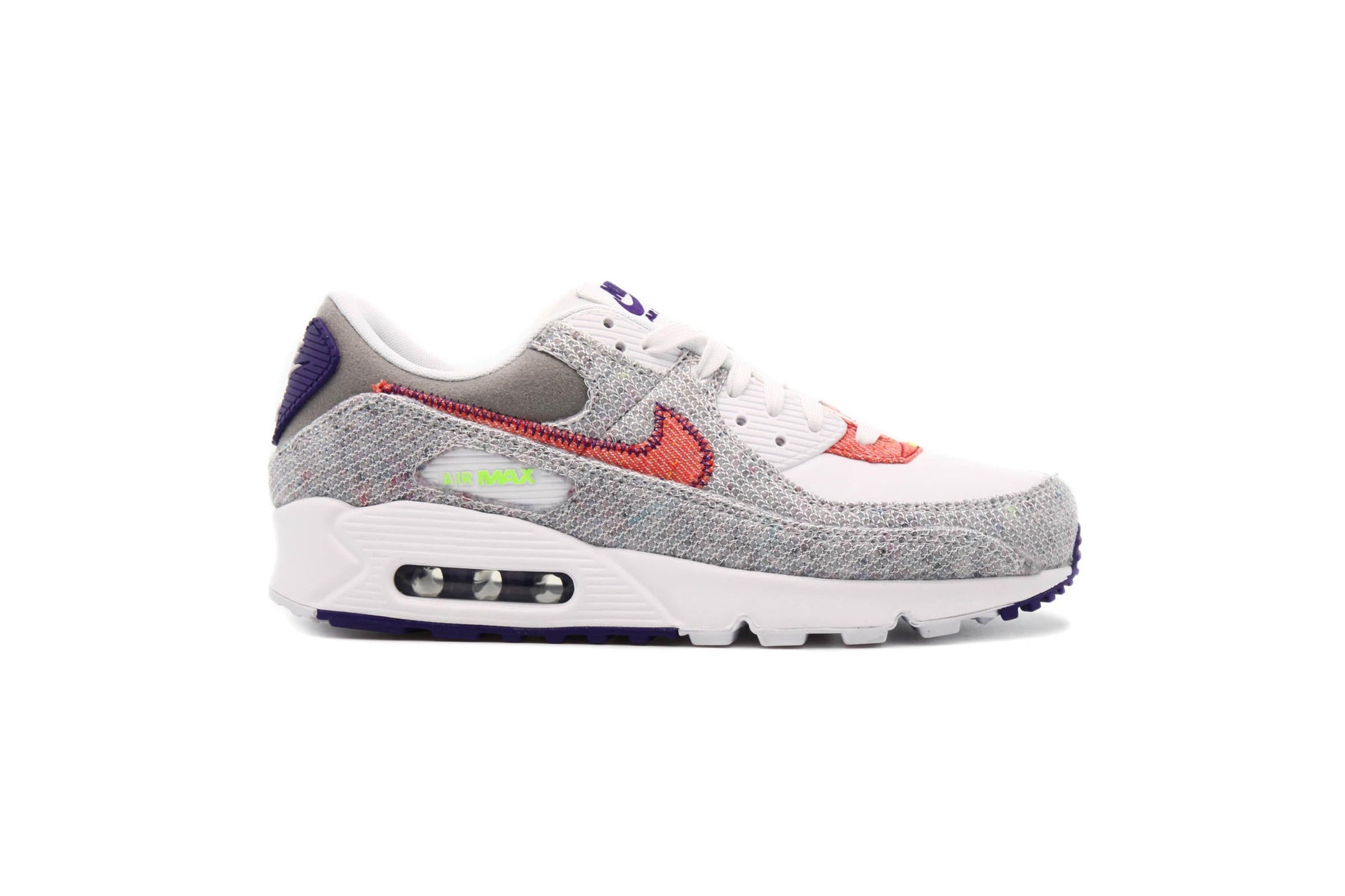Exclusive Nike AIR MAX 90 "WHITE" — 3.5 — Front View