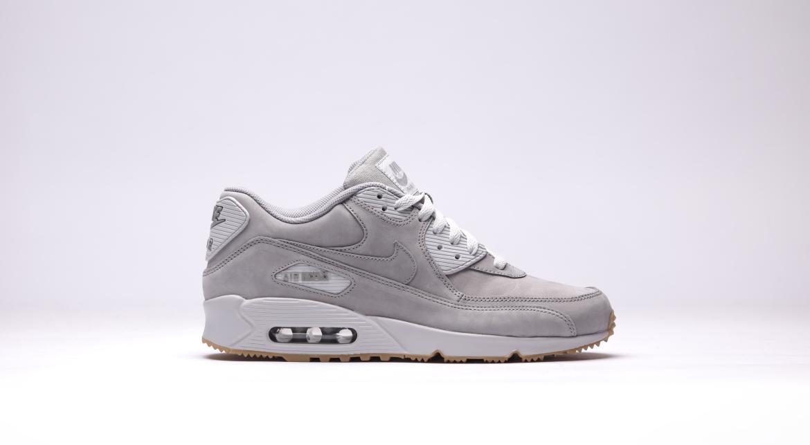Exclusive Nike Air Max 90 Winter Prm "Medium Grey" — 3.5 — Front View