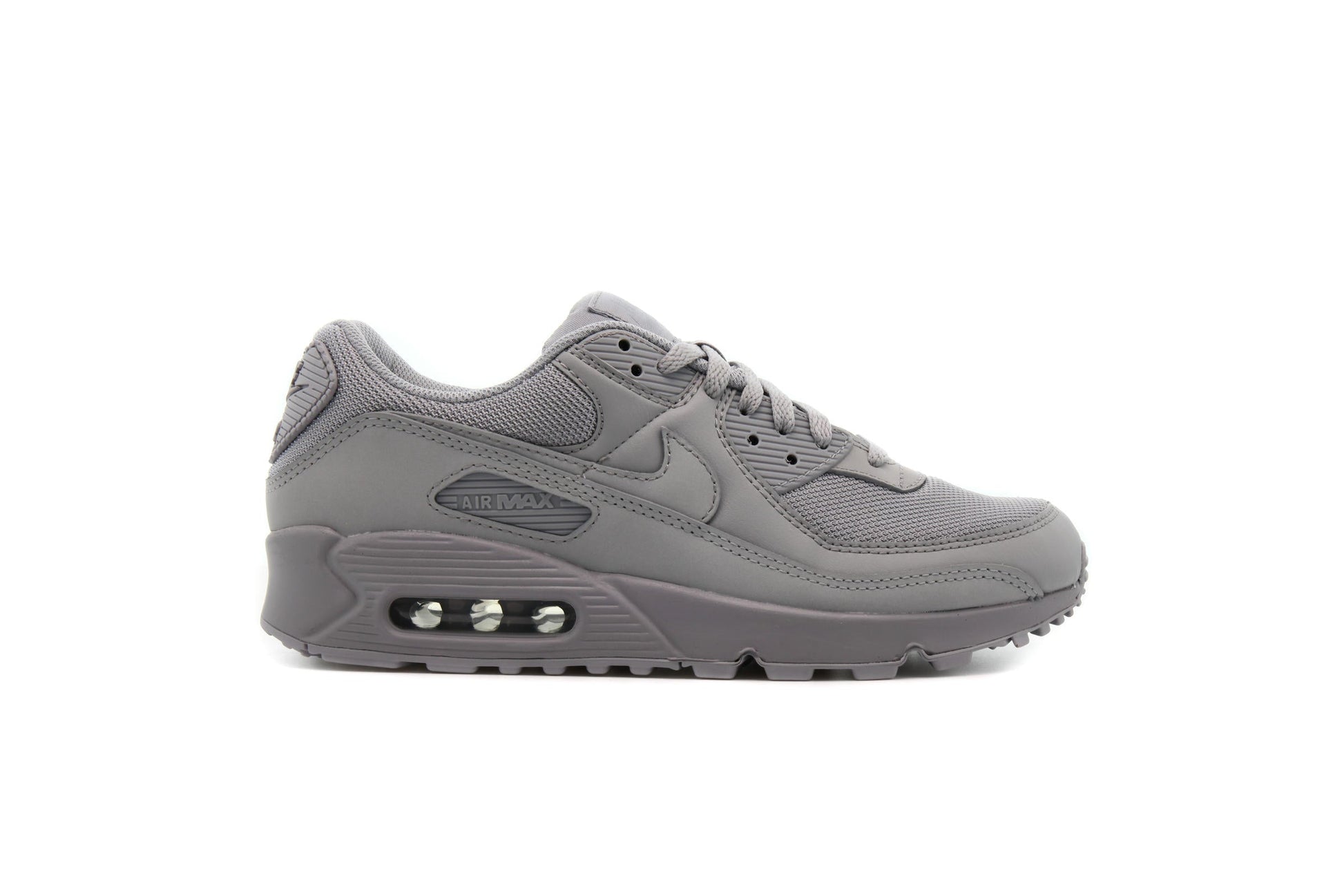 Exclusive Nike AIR MAX 90 "WOLF GREY" — 3.5 — Front View