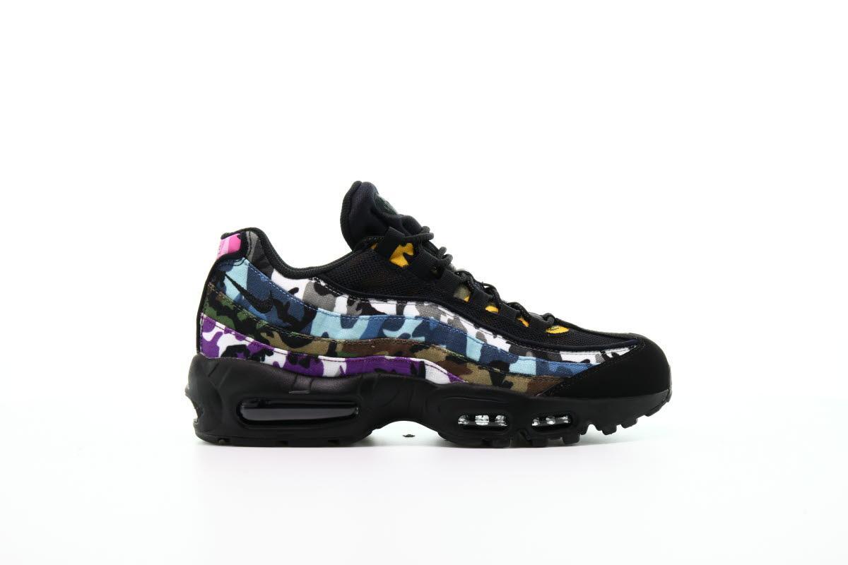 Exclusive Nike Air Max 95 ERDL Party "Black Camo" — 3.5 — Front View