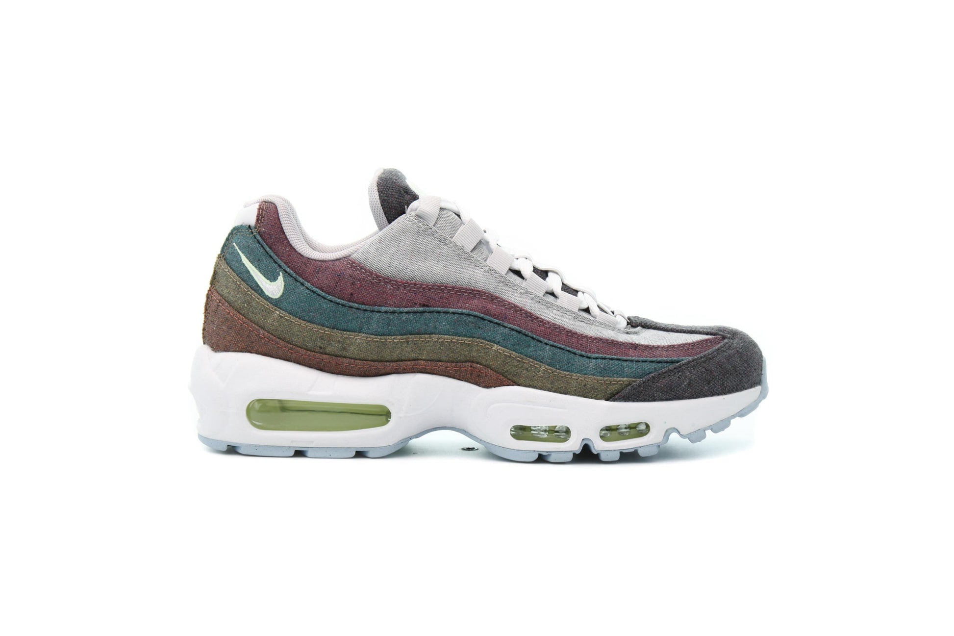 Exclusive Nike AIR MAX 95 "RECYCLED CANVAS" — 3.5 — Front View