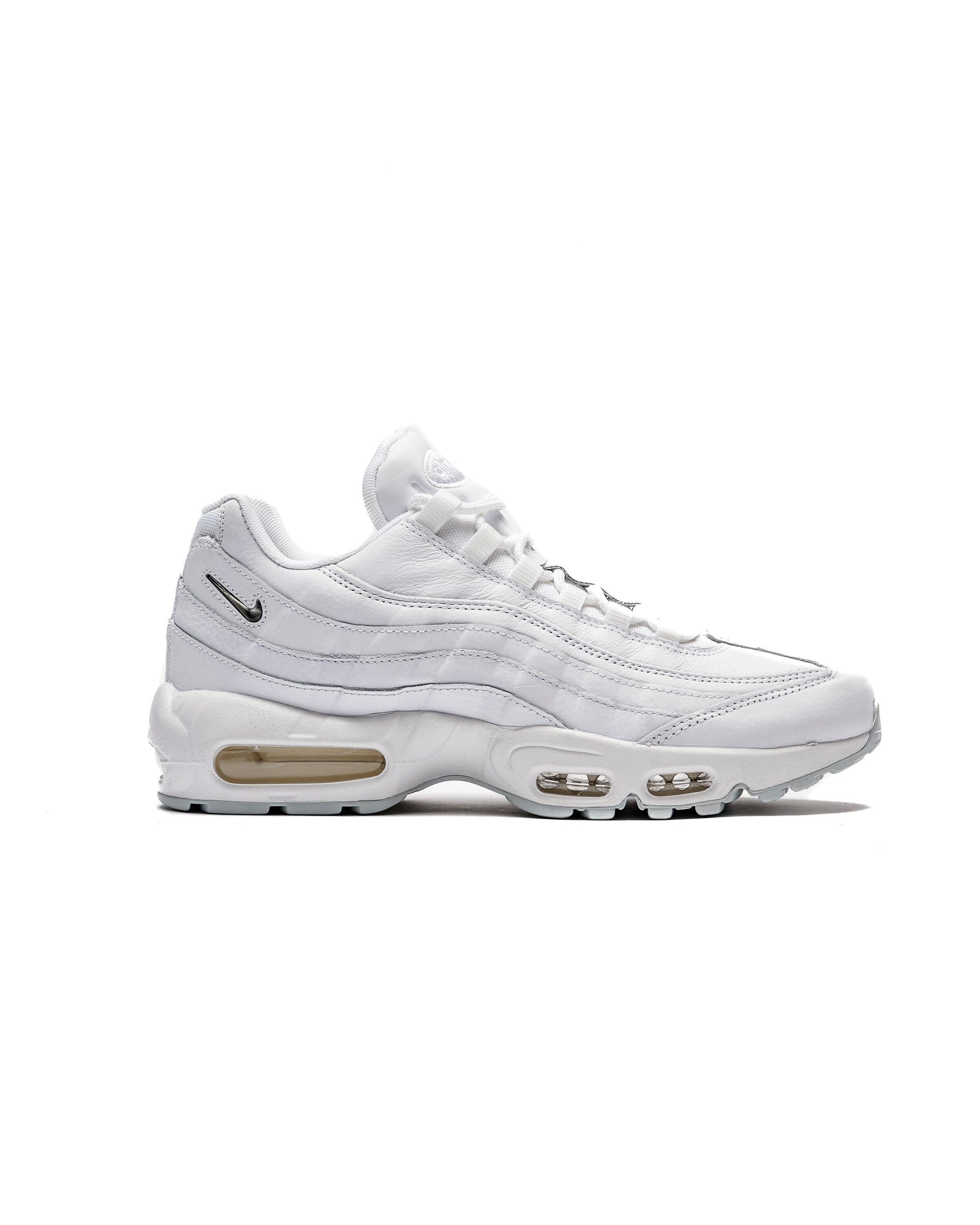 Exclusive Nike AIR MAX 95 'Triple White' — 3 — Front View