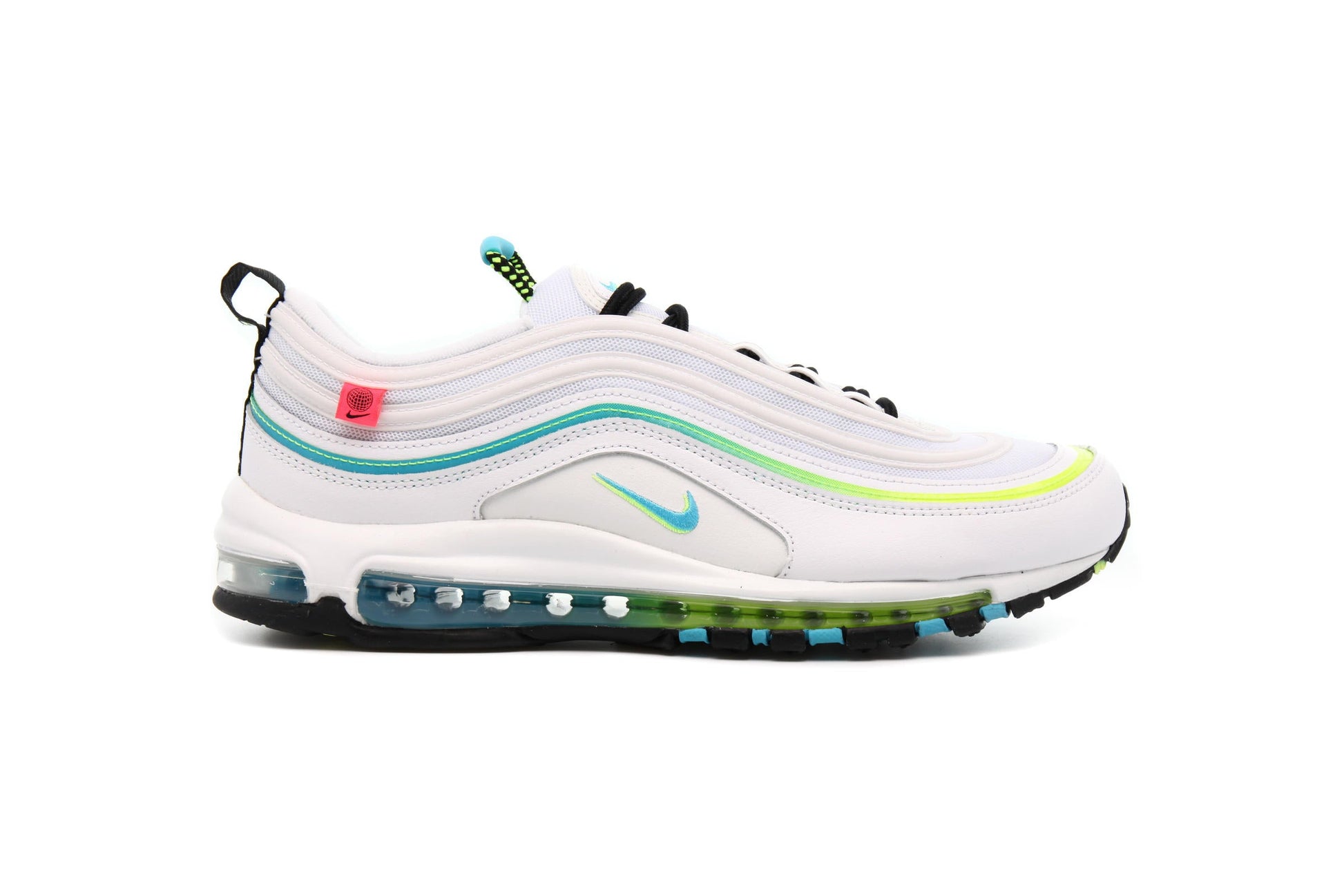 Exclusive Nike AIR MAX 97 WW "WHITE" — 3.5 — Front View