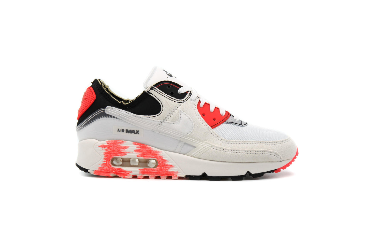 Exclusive Nike AIR MAX III PRM "White" — 3.5 — Front View
