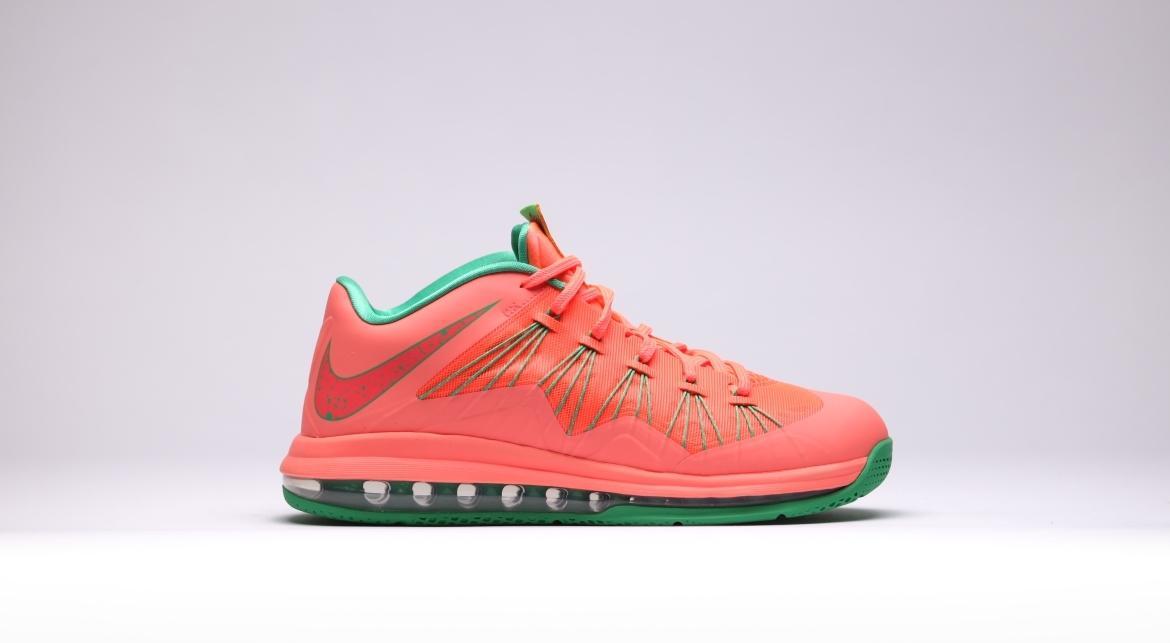 Exclusive Nike Air Max LeBron X Low "Watermelon" — 3.5 — Front View