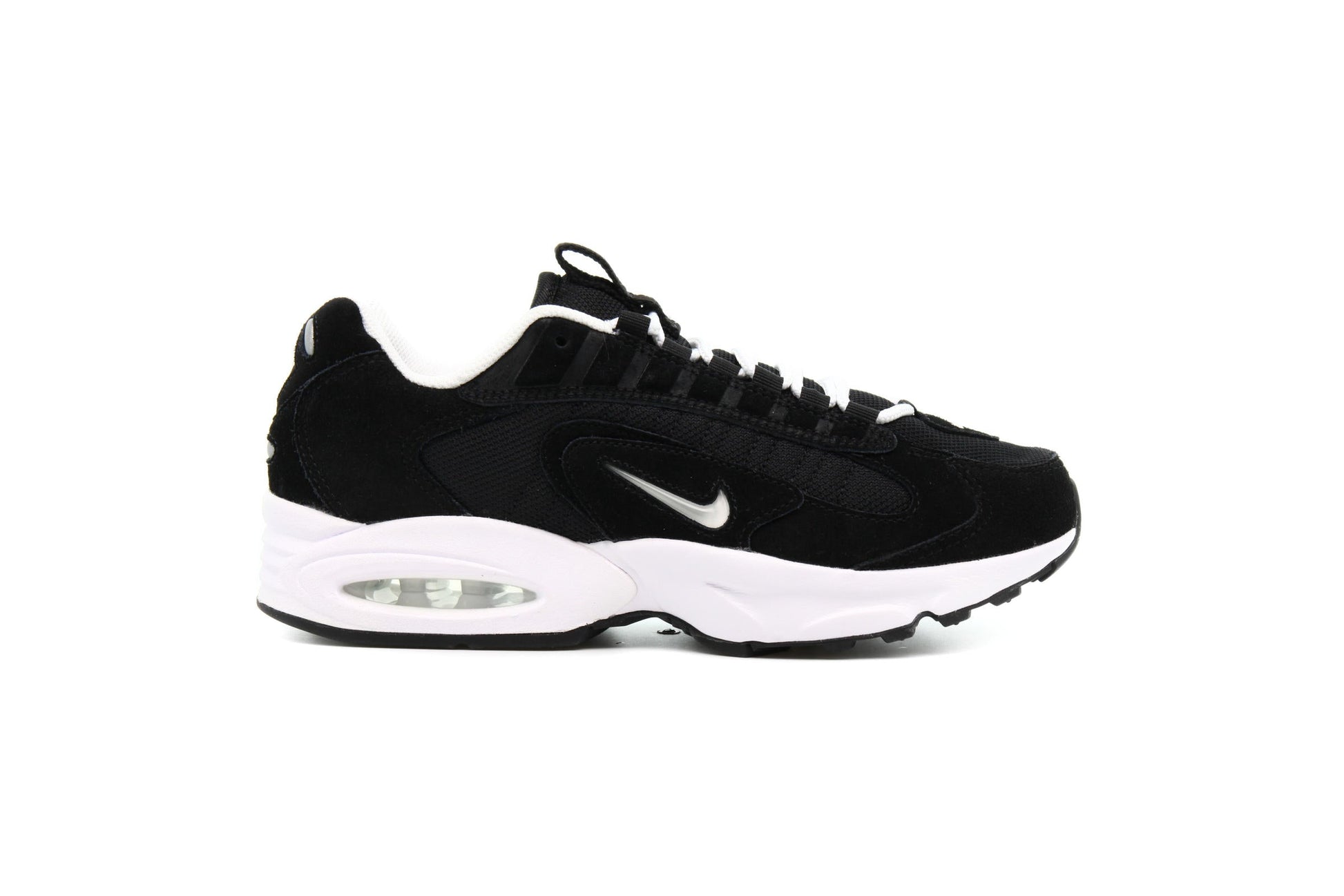 Exclusive Nike AIR MAX TRIAX LE "BLACK" — 3.5 — Front View