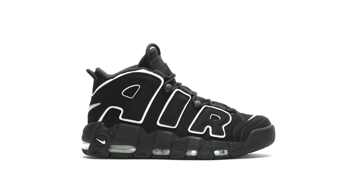 Exclusive Nike Air More Uptempo "Black N White" — 3.5 — Front View