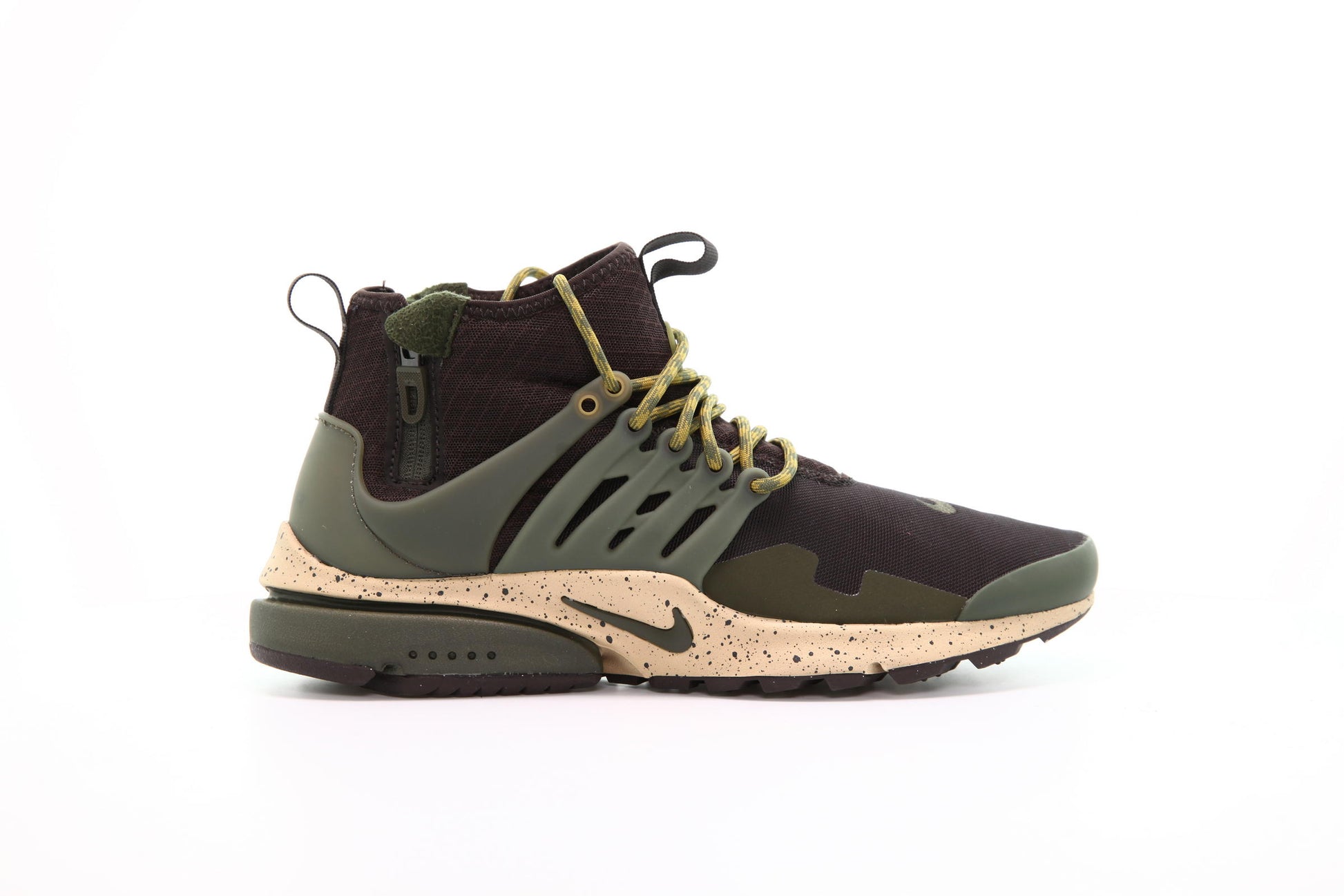 Exclusive Nike Air Presto Mid Utility "Velvet Brown" — 3.5 — Front View