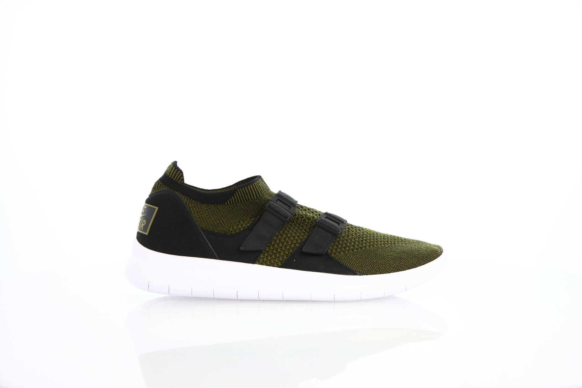 Exclusive Nike Air Sockracer Flyknit "Olive Flak" — 3.5 — Front View