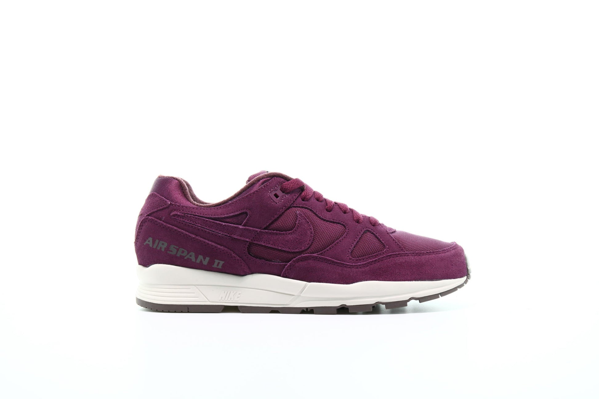 Exclusive Nike Air Span II Premium "Bordeaux" — 3.5 — Front View
