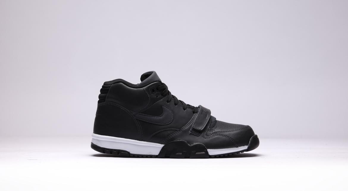 Exclusive Nike Air Trainer 1 Mid "Anthracite Leather" — 3.5 — Front View