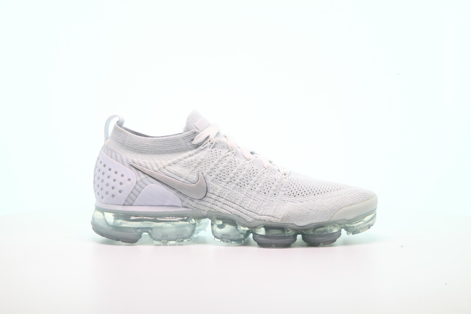Exclusive Nike Air Vapormax Flyknit 2 "Vast Grey" — 3.5 — Front View