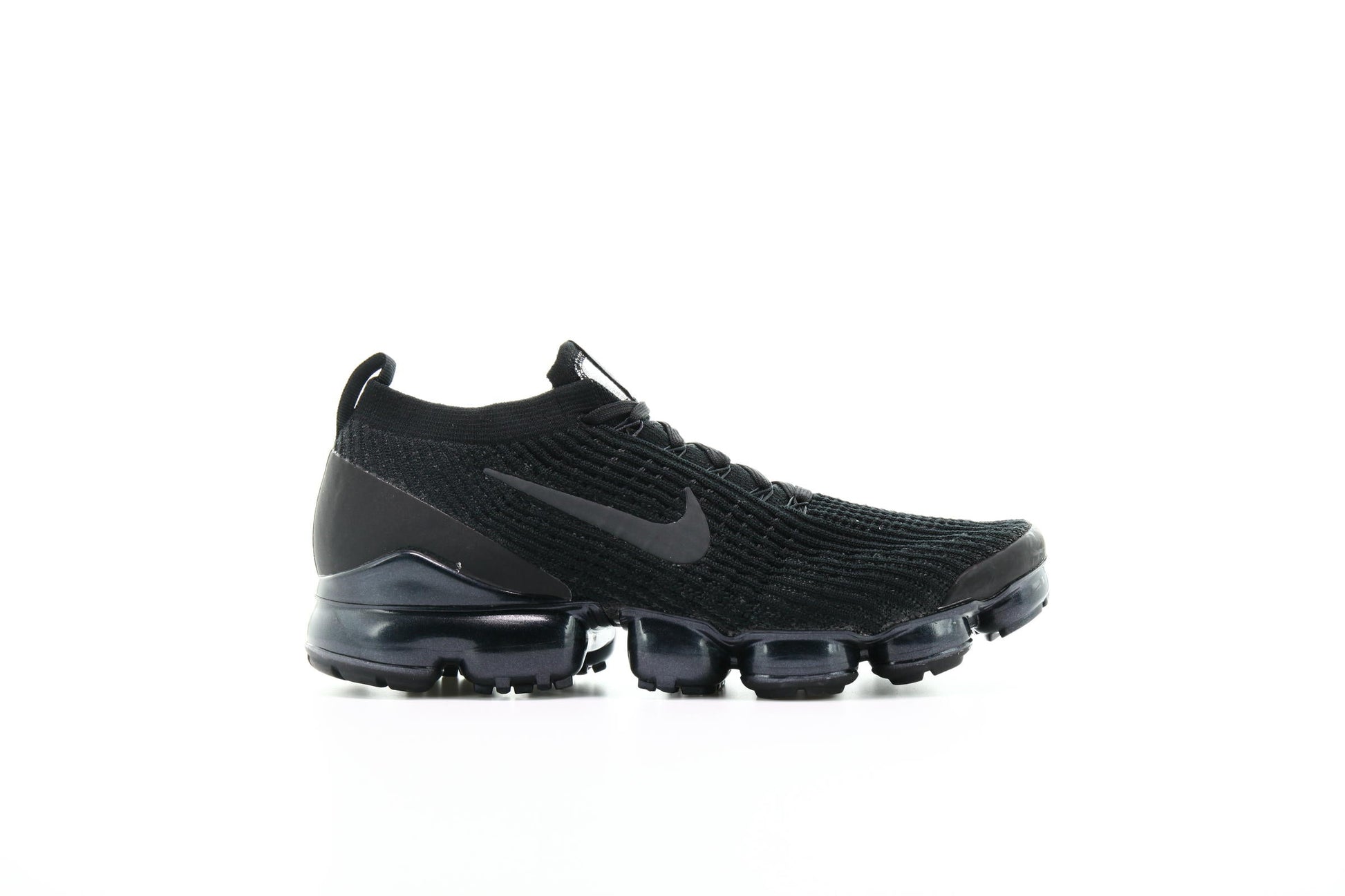 Exclusive Nike Air Vapormax Flyknit 3 "Black" — 3.5 — Front View