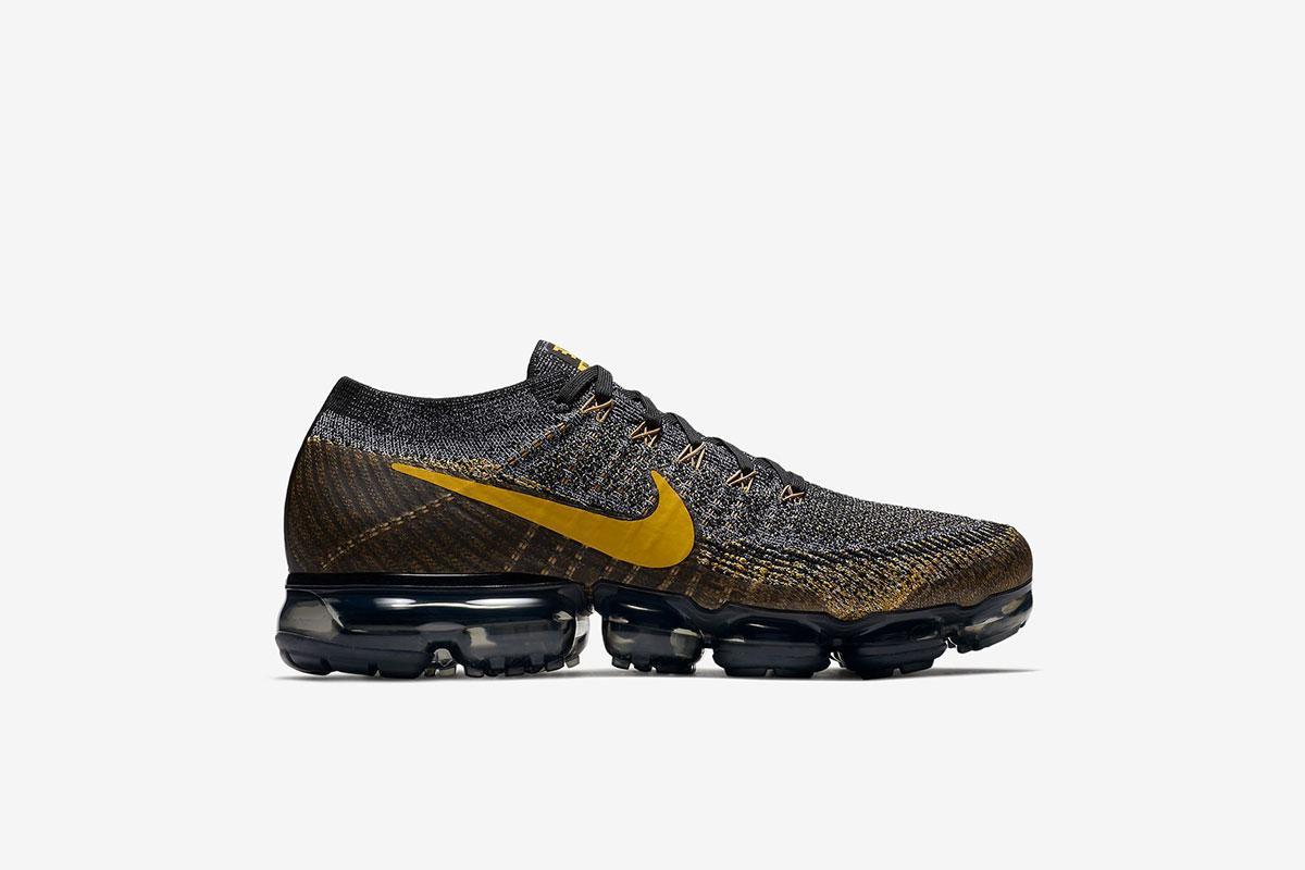 Exclusive Nike Air Vapormax Flyknit "Mineral Gold" — 3.5 — Front View