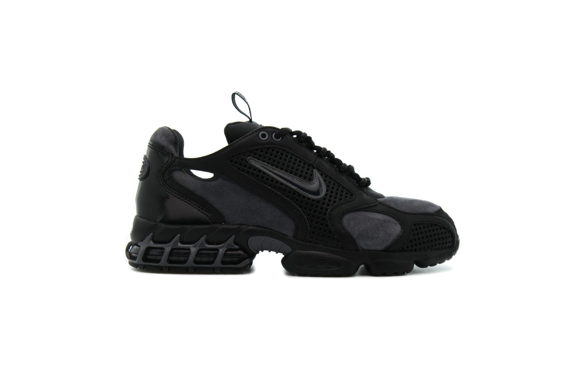 Exclusive Nike AIR ZOOM SPIRIDON CAGE 2 SE "BLACK" — 3.5 — Front View