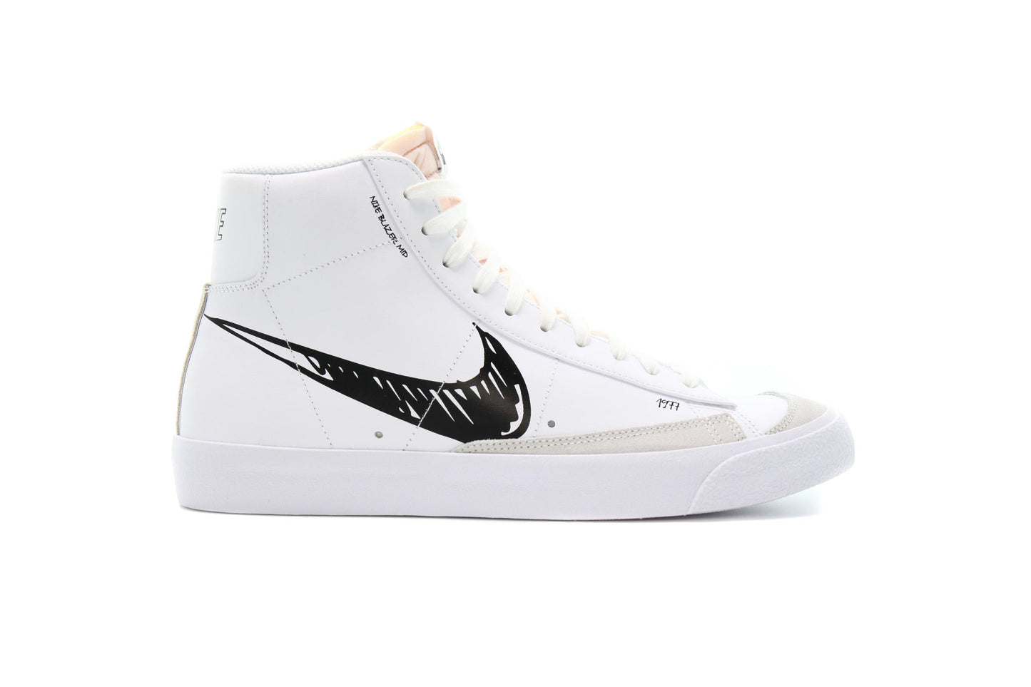 Exclusive Nike BLAZER MID VNTG '77 "SKETCH" — 3.5 — Front View