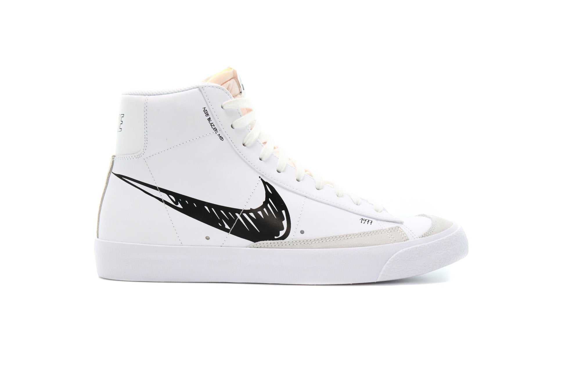 Exclusive Nike BLAZER MID VNTG '77 "SKETCH" — 3.5 — Front View