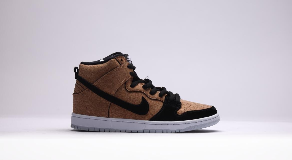Exclusive Nike Dunk High Premium SB "cork" — 3.5 — Front View
