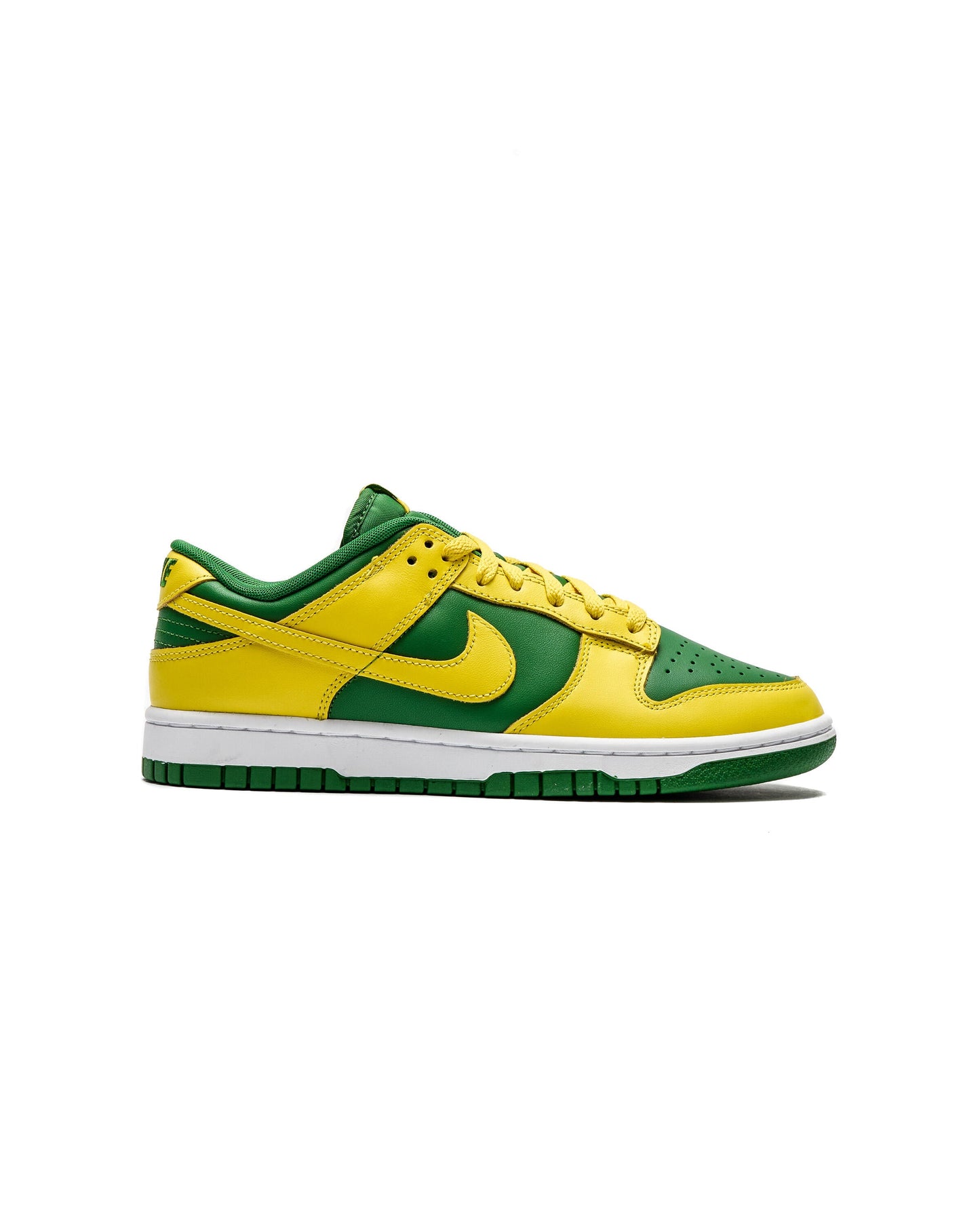 Exclusive Nike DUNK LOW RETRO 'Reverse Brazil' — 3 — Front View