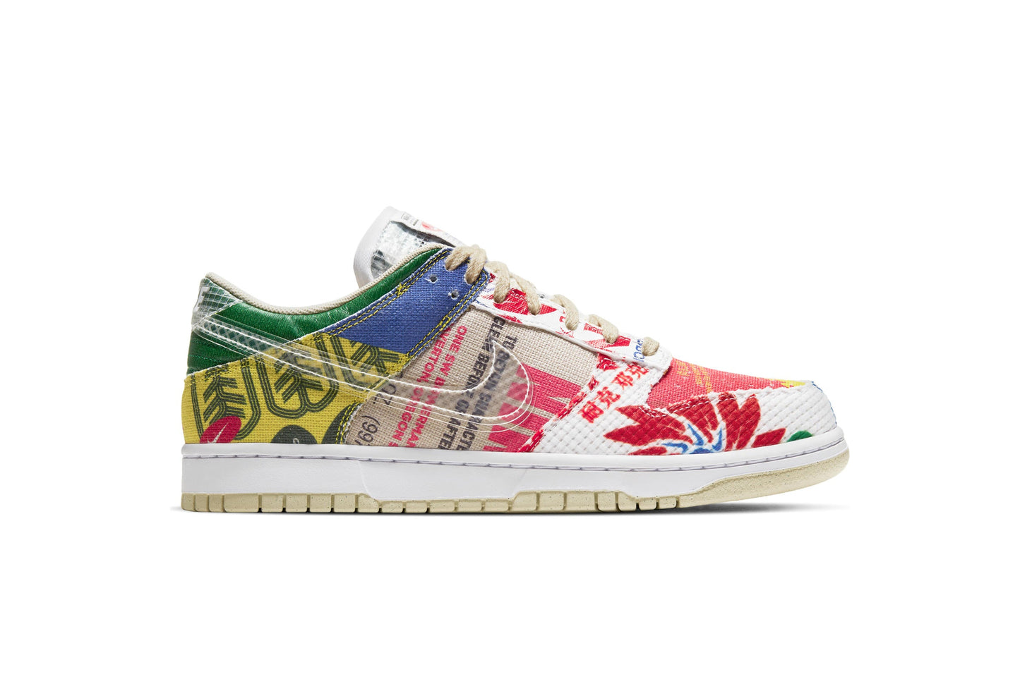 Exclusive Nike DUNK LOW SP "THANK YOU FOR CARING" — 3.5 — Front View