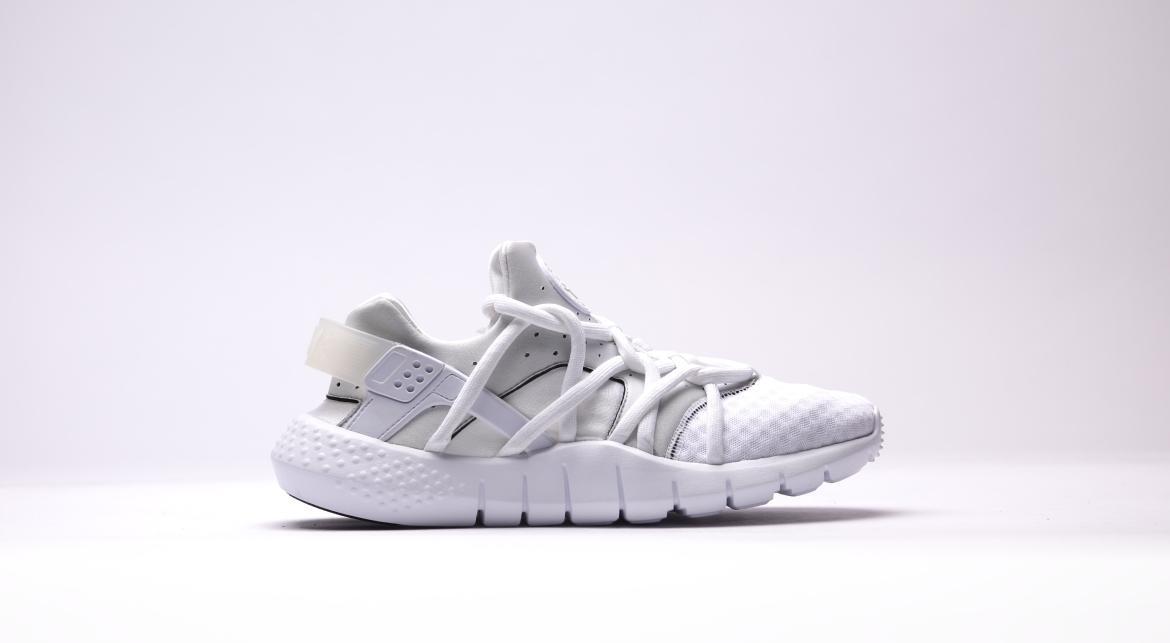 Exclusive Nike Huarache Nm "all White" — 3.5 — Front View