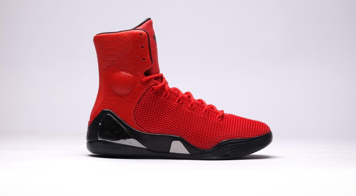 Exclusive Nike Kobe IX High KRM EXT "Red Mamba" QS — 3.5 — Front View