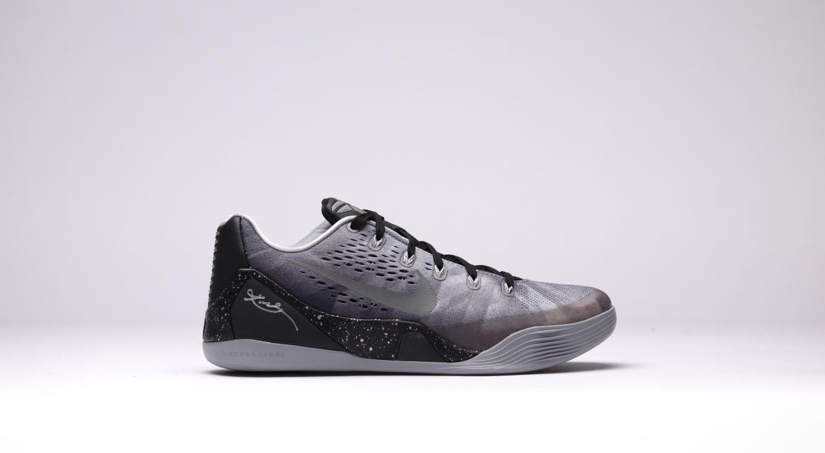 Exclusive Nike Kobe IX PRM "Metallic Silver" — 3.5 — Front View