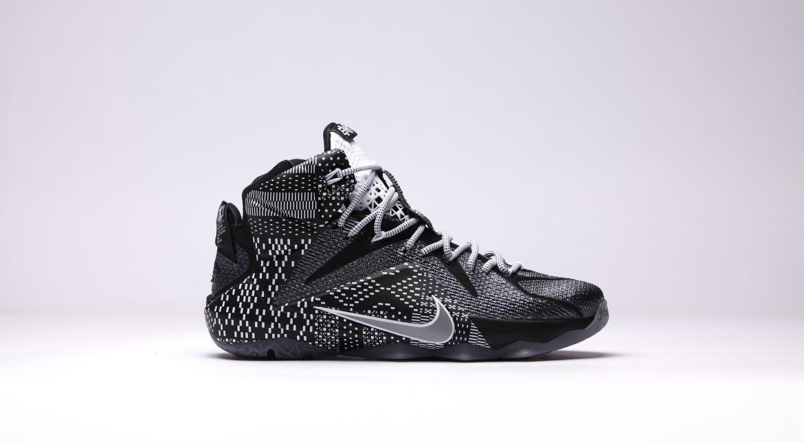 Exclusive Nike Lebron XII BHM — 3.5 — Front View