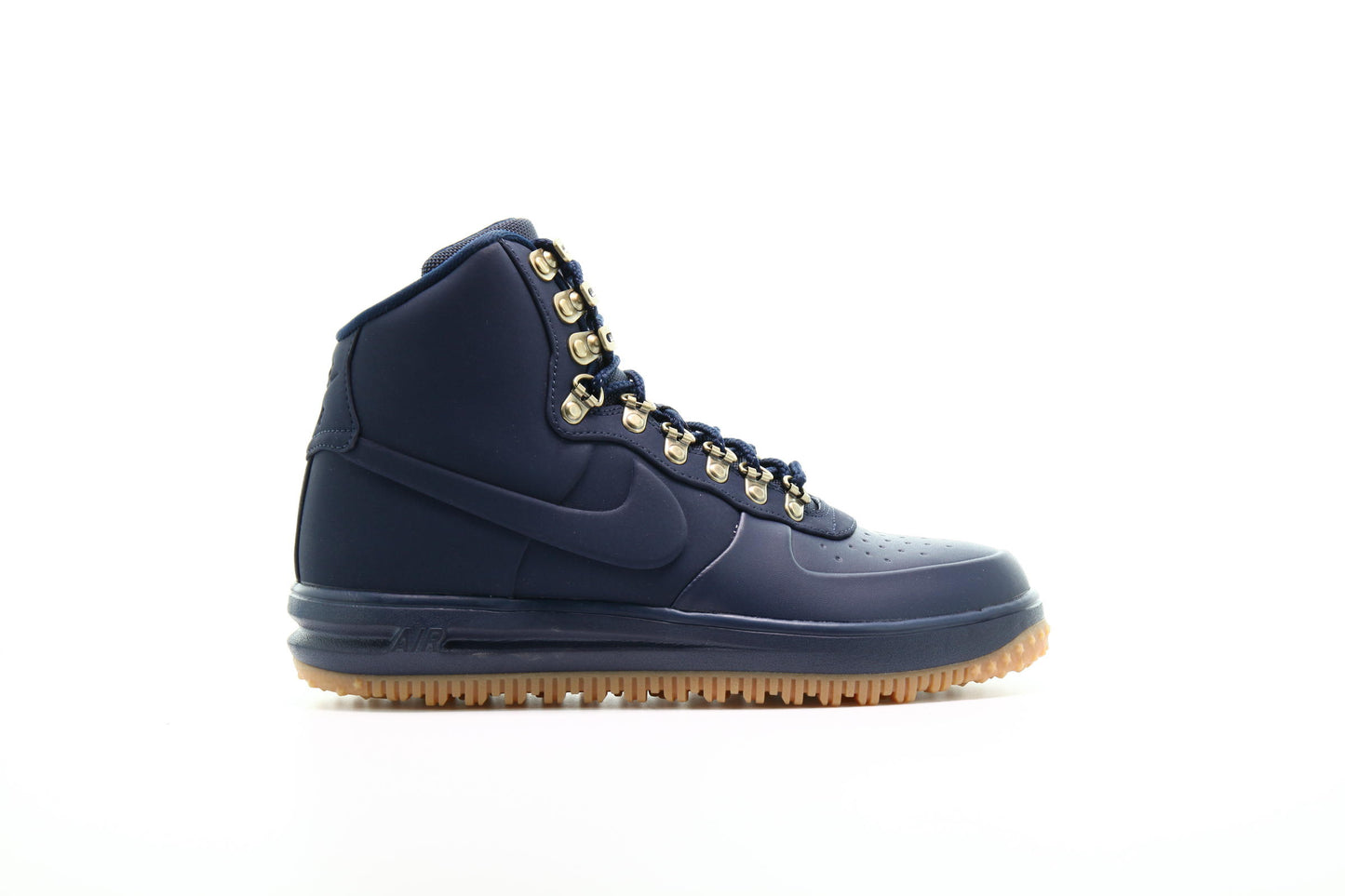 Exclusive Nike Lunar Force 1 Duckboot '18 "Obsidian" — 3.5 — Front View