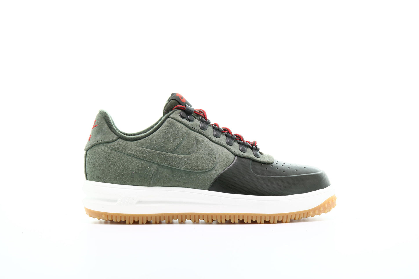 Exclusive Nike Lunar Force 1 Duckboot Low "Sequoia" — 3.5 — Front View