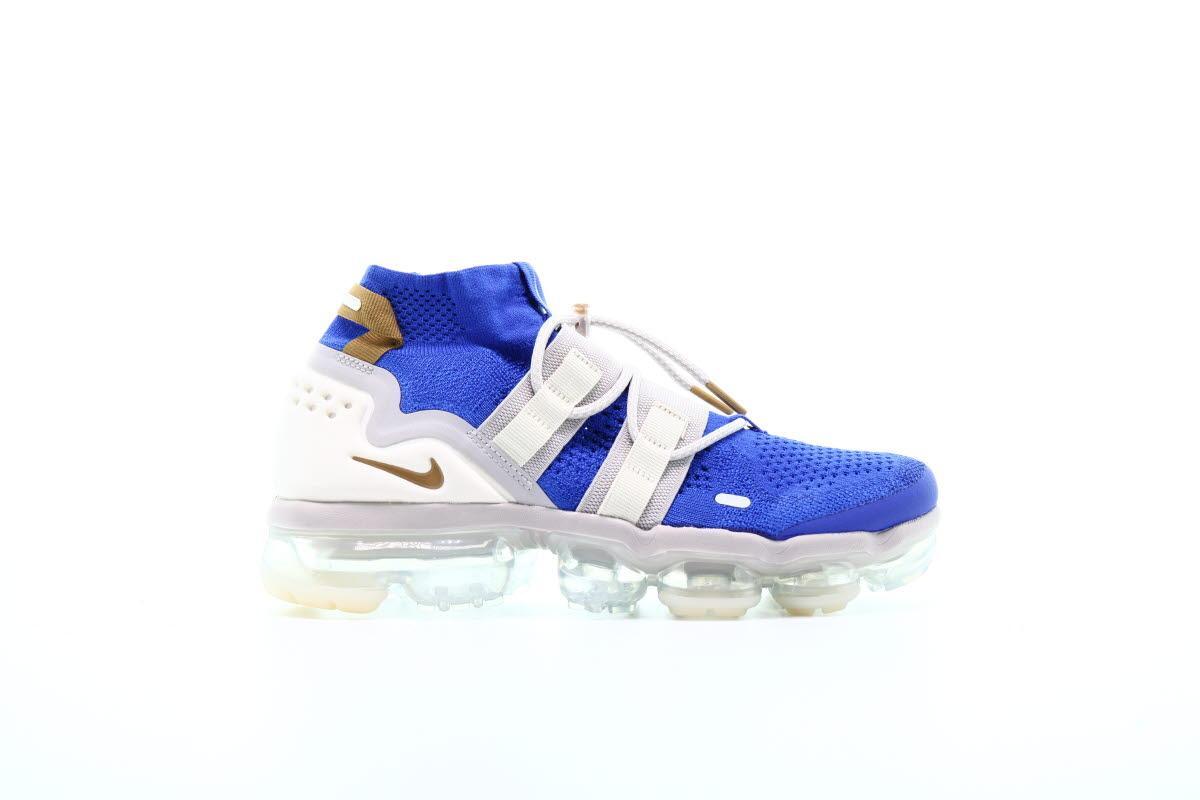 Exclusive Nike Air VaporMax Flyknit Utility "Racer Blue" — 3.5 — Front View