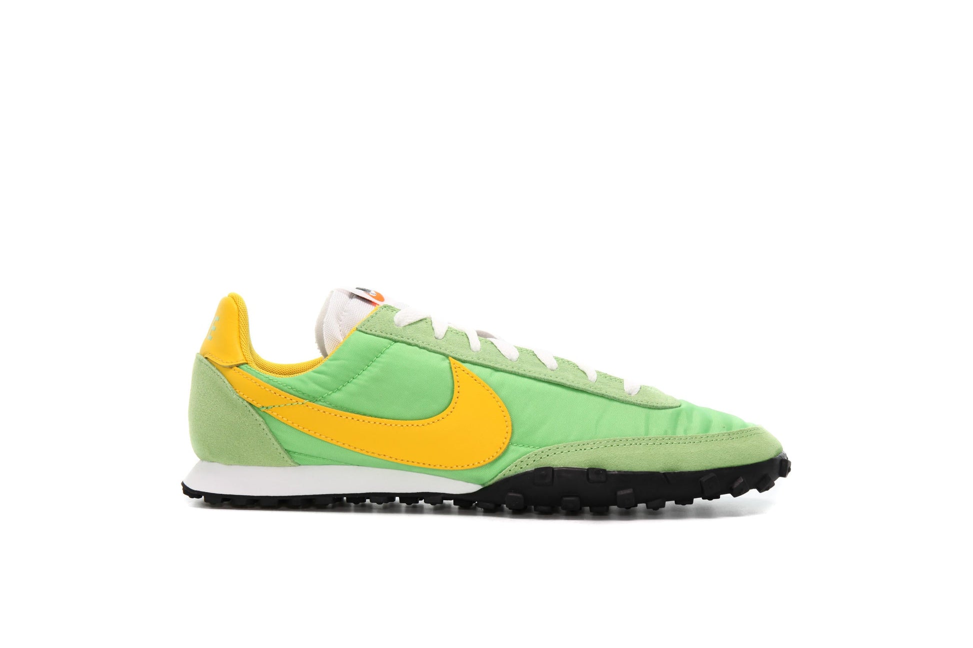Exclusive Nike WAFFLE RACER "Green Nebula" — 3.5 — Front View